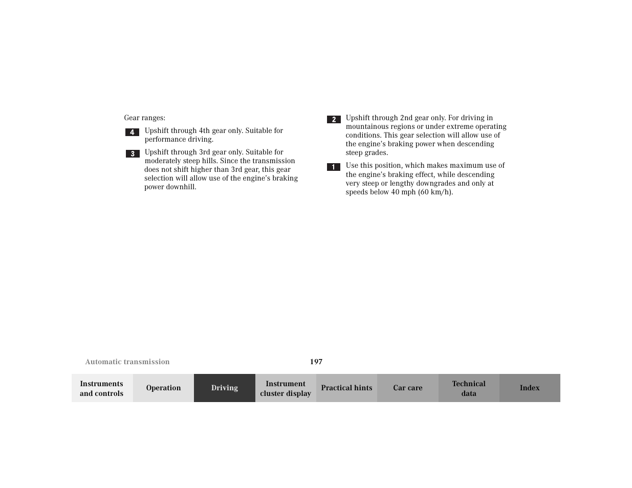 Mercedes-Benz 2003 CLK 430 User Manual | Page 200 / 341