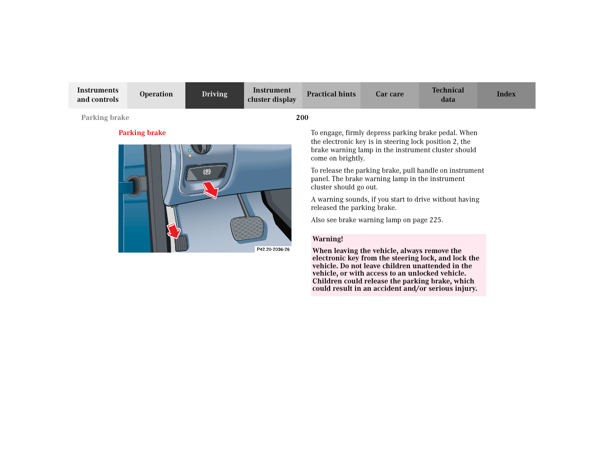 Mercedes-Benz 2003 CLK 430 User Manual | Page 203 / 341