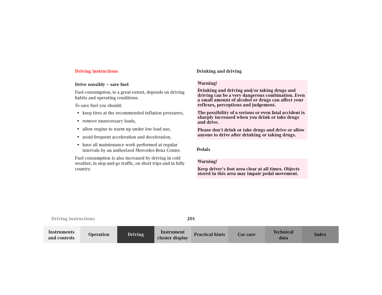 Mercedes-Benz 2003 CLK 430 User Manual | Page 204 / 341