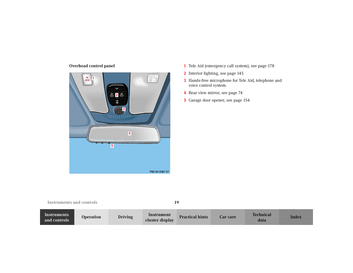 Mercedes-Benz 2003 CLK 430 User Manual | Page 22 / 341