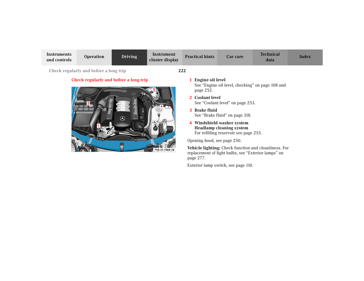 Mercedes-Benz 2003 CLK 430 User Manual | Page 225 / 341