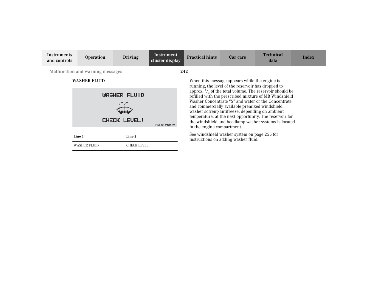 Mercedes-Benz 2003 CLK 430 User Manual | Page 245 / 341