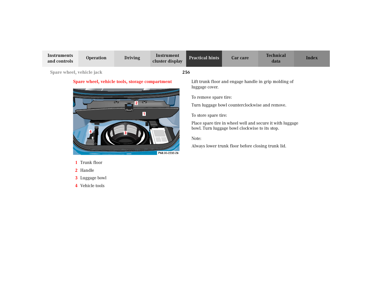 Mercedes-Benz 2003 CLK 430 User Manual | Page 259 / 341