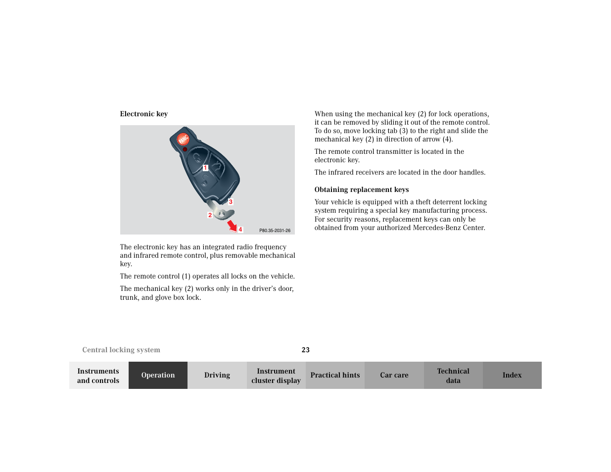 Mercedes-Benz 2003 CLK 430 User Manual | Page 26 / 341