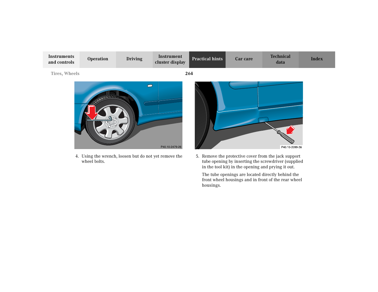 Mercedes-Benz 2003 CLK 430 User Manual | Page 267 / 341