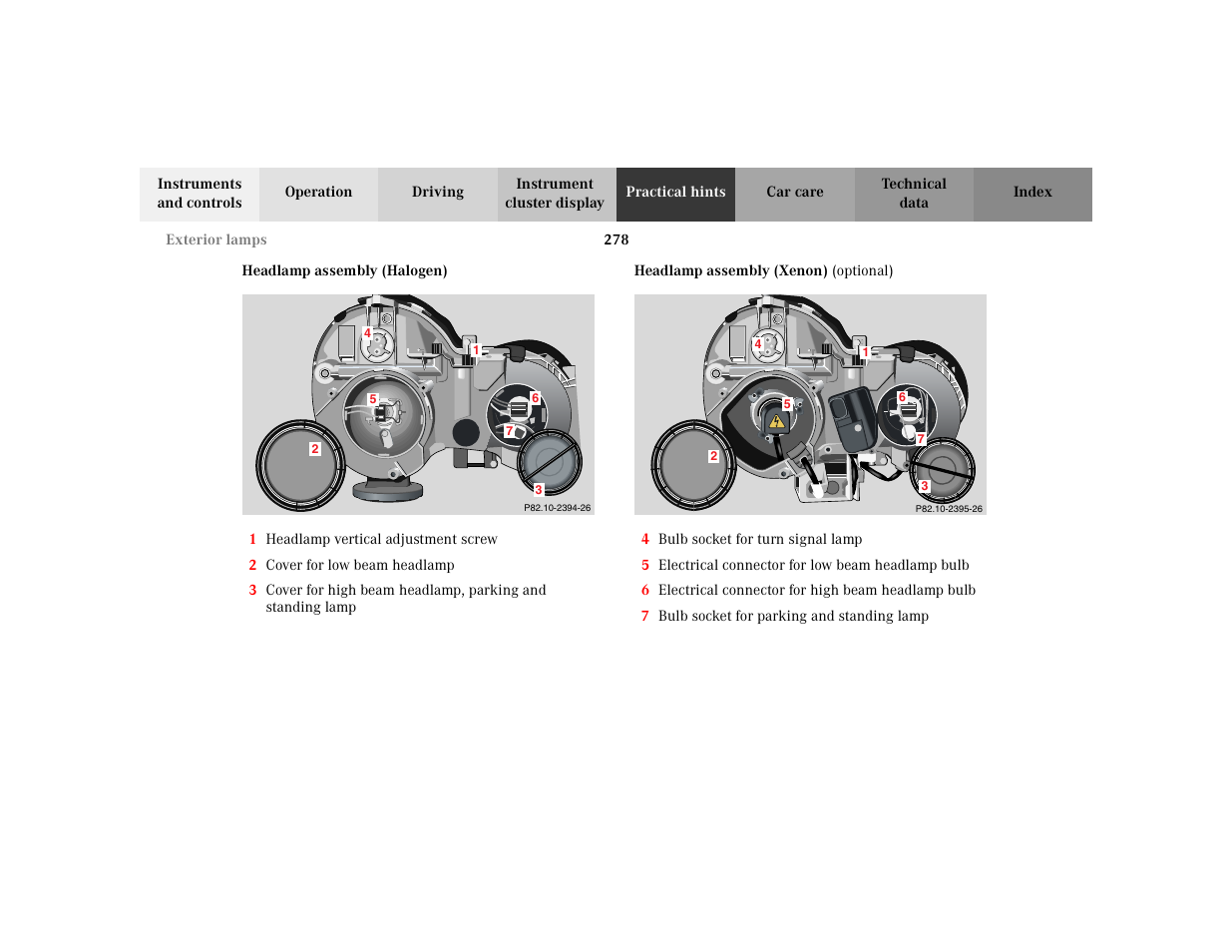 Mercedes-Benz 2003 CLK 430 User Manual | Page 281 / 341