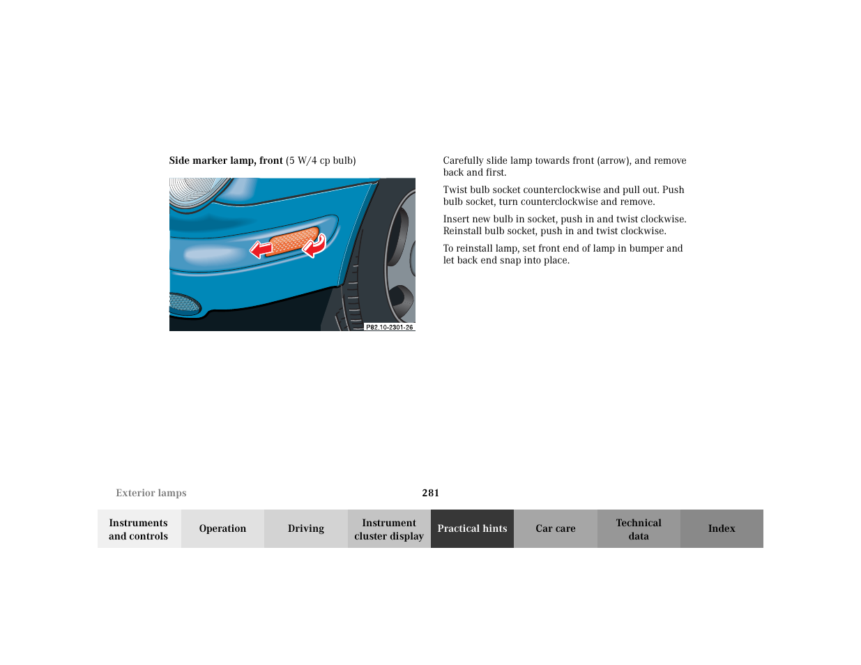 Mercedes-Benz 2003 CLK 430 User Manual | Page 284 / 341