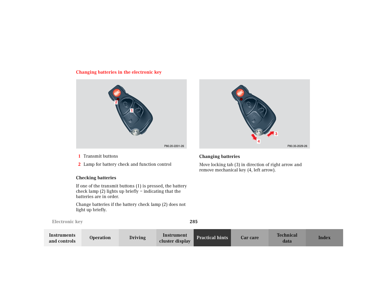 Mercedes-Benz 2003 CLK 430 User Manual | Page 288 / 341