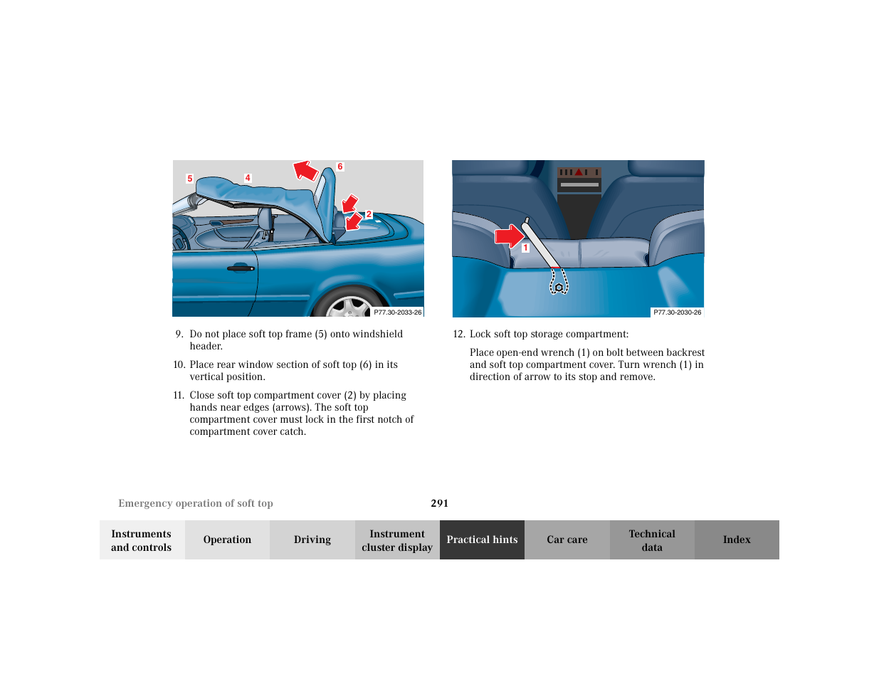 Mercedes-Benz 2003 CLK 430 User Manual | Page 294 / 341