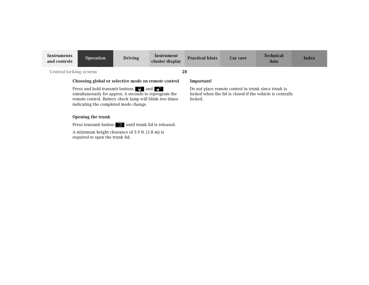 Mercedes-Benz 2003 CLK 430 User Manual | Page 31 / 341