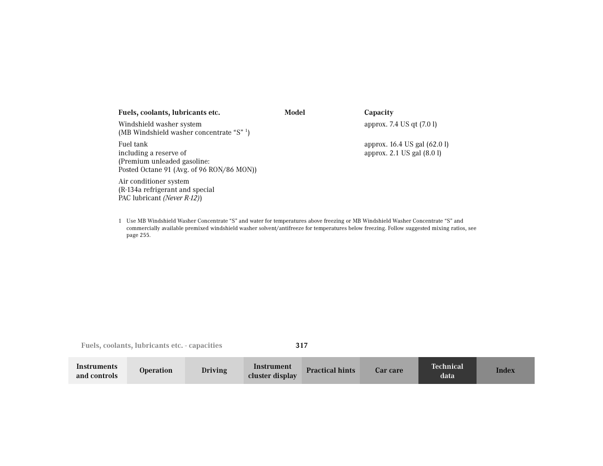 Mercedes-Benz 2003 CLK 430 User Manual | Page 320 / 341