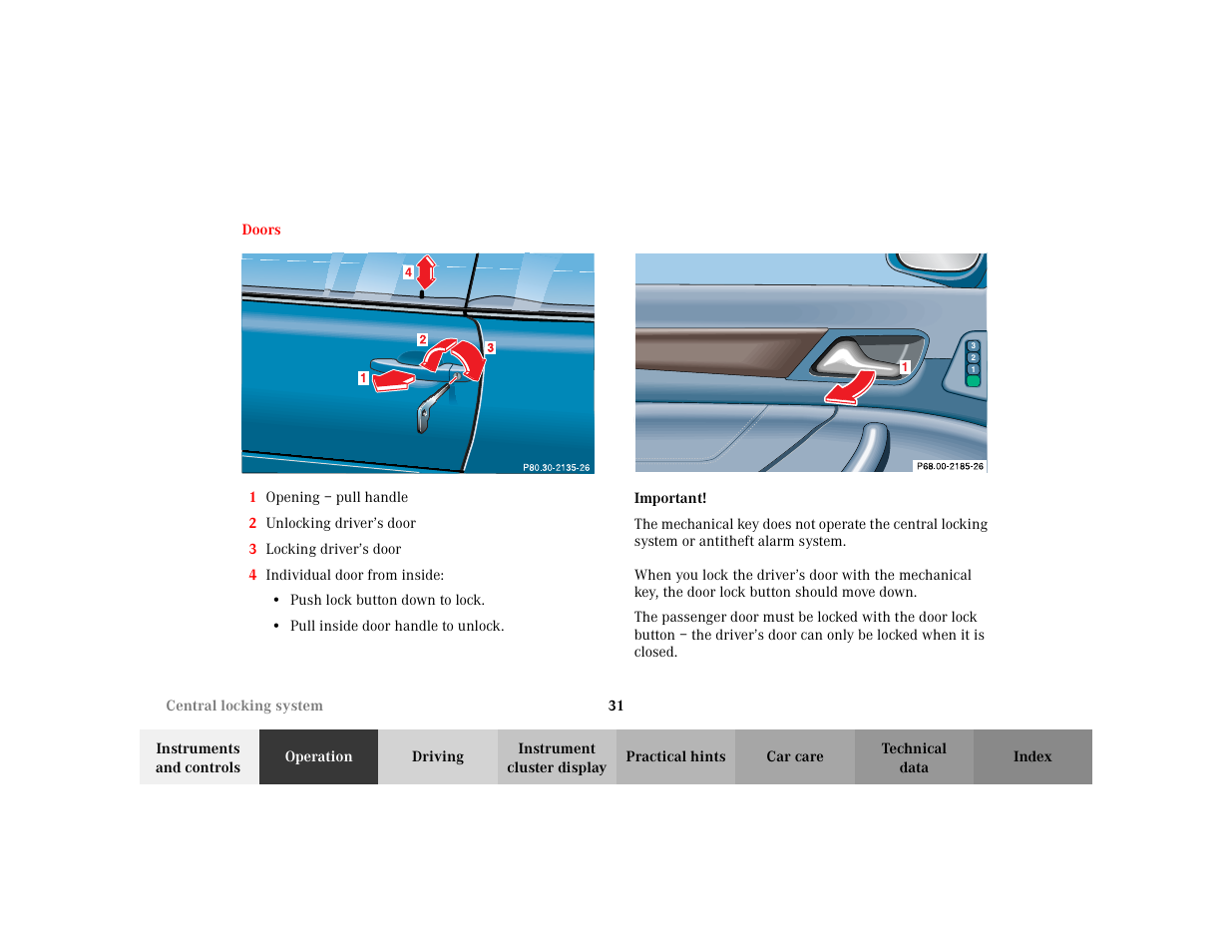 Mercedes-Benz 2003 CLK 430 User Manual | Page 34 / 341