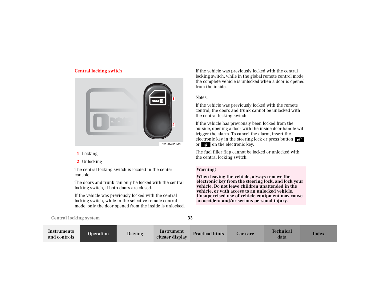 Mercedes-Benz 2003 CLK 430 User Manual | Page 36 / 341