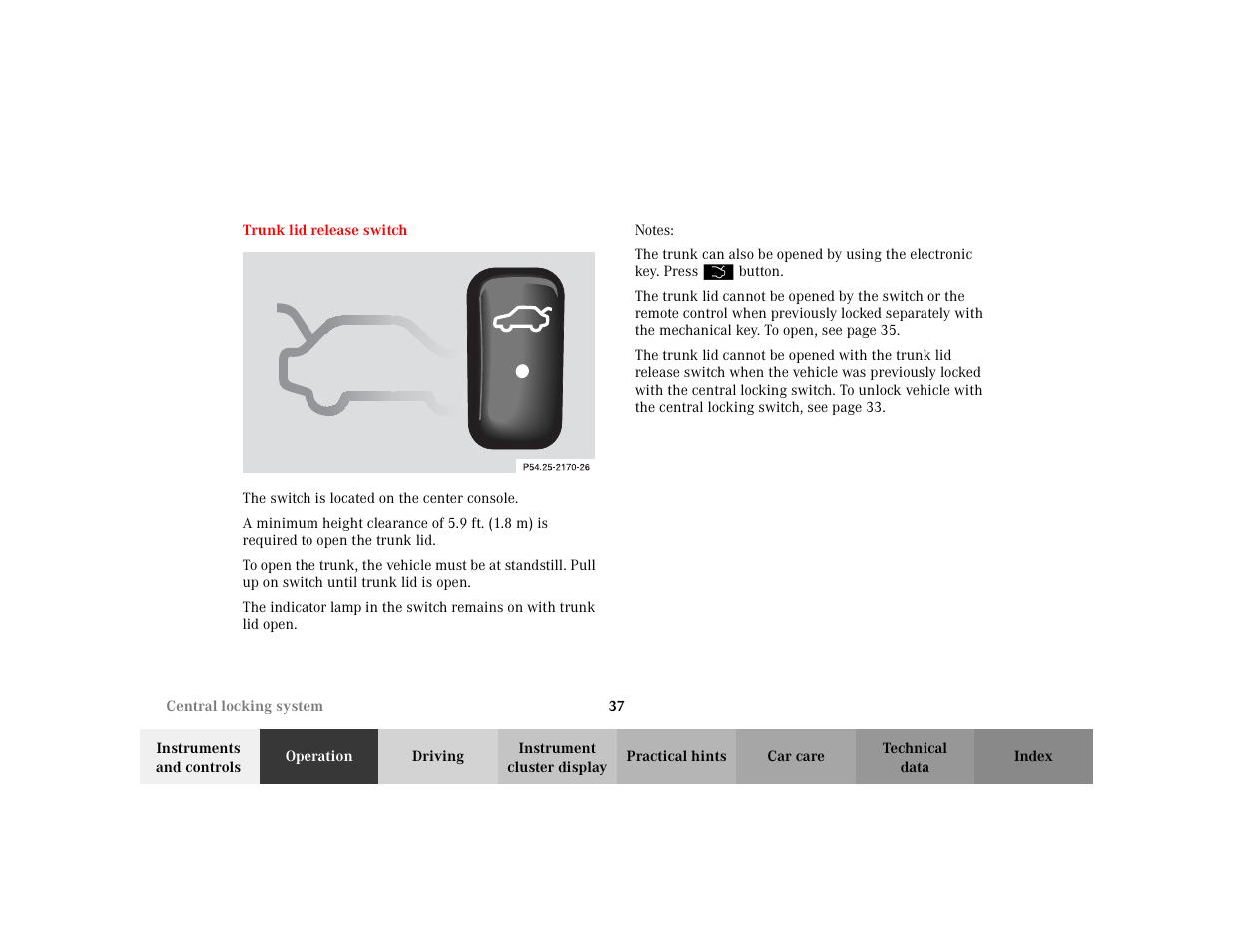 Mercedes-Benz 2003 CLK 430 User Manual | Page 40 / 341