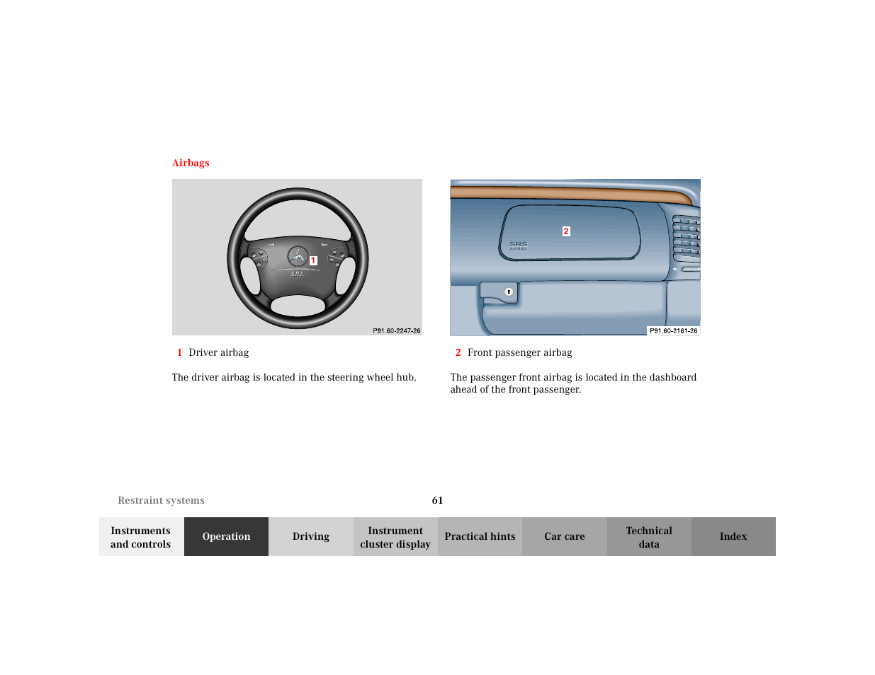 Mercedes-Benz 2003 CLK 430 User Manual | Page 64 / 341