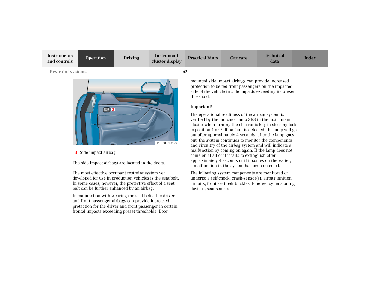 Mercedes-Benz 2003 CLK 430 User Manual | Page 65 / 341