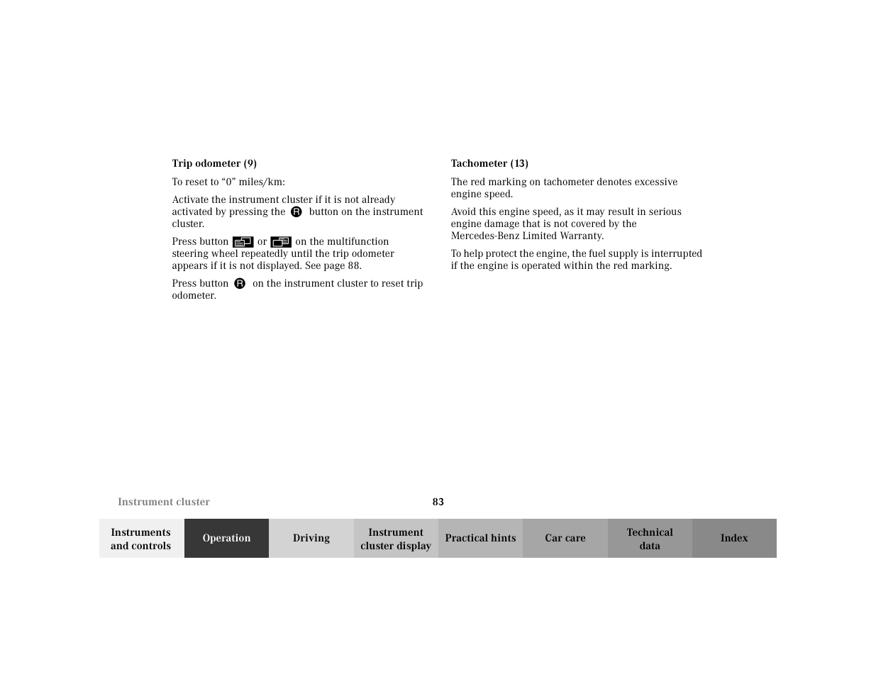 Mercedes-Benz 2003 CLK 430 User Manual | Page 86 / 341