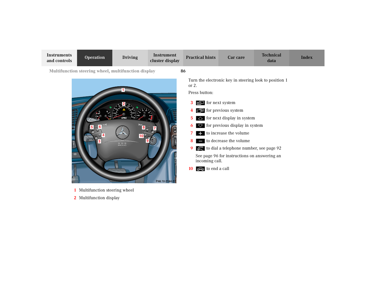 Mercedes-Benz 2003 CLK 430 User Manual | Page 89 / 341