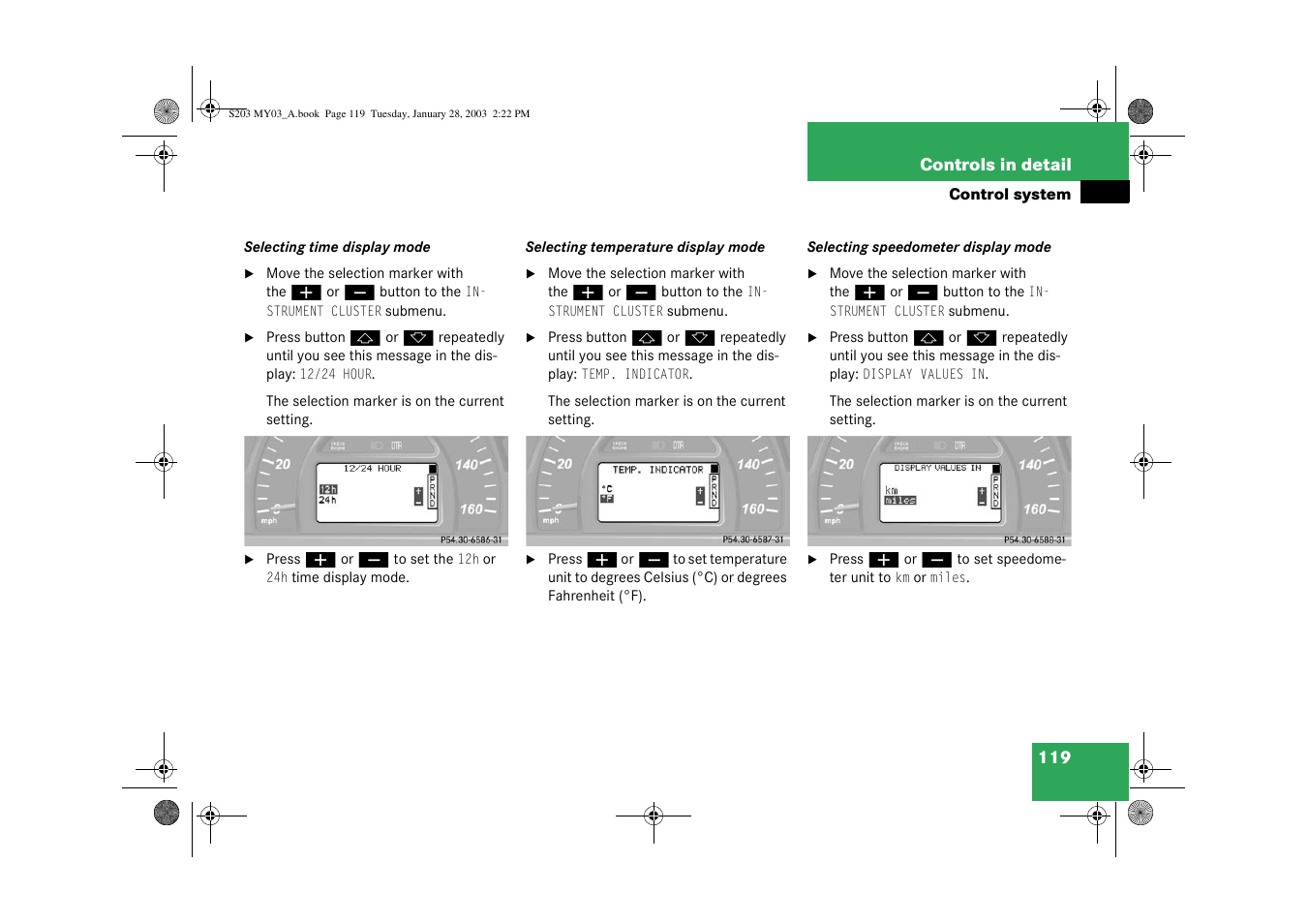 Mercedes-Benz 2003 C 240 4MATIC User Manual | Page 113 / 370