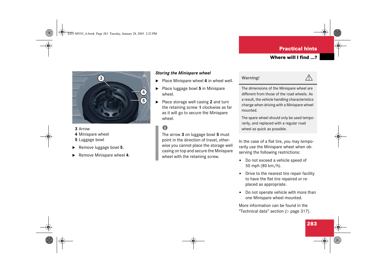 Mercedes-Benz 2003 C 240 4MATIC User Manual | Page 277 / 370