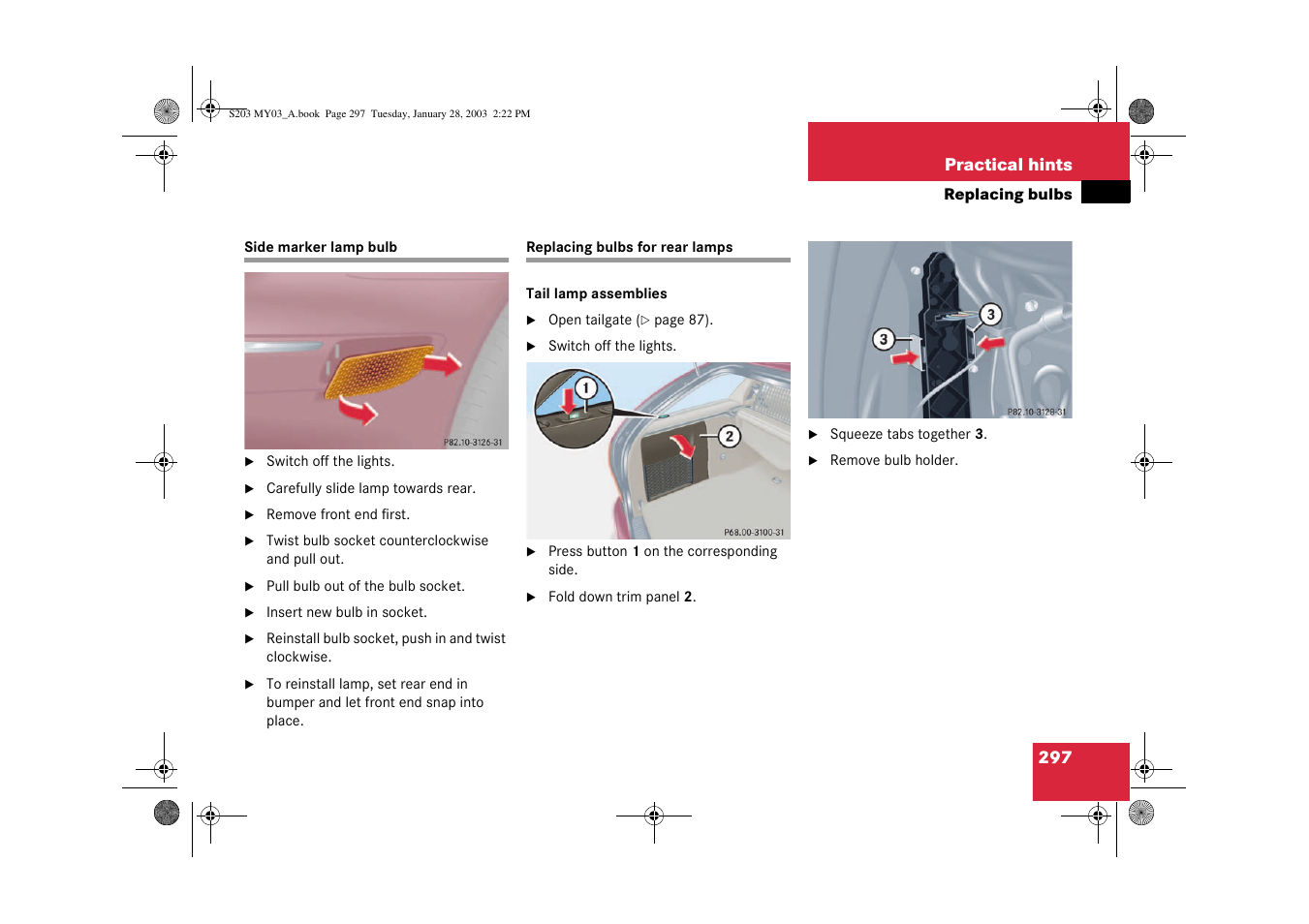 Mercedes-Benz 2003 C 240 4MATIC User Manual | Page 291 / 370