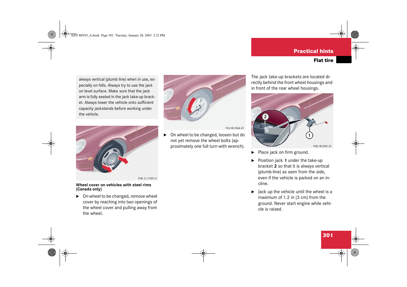 Mercedes-Benz 2003 C 240 4MATIC User Manual | Page 295 / 370