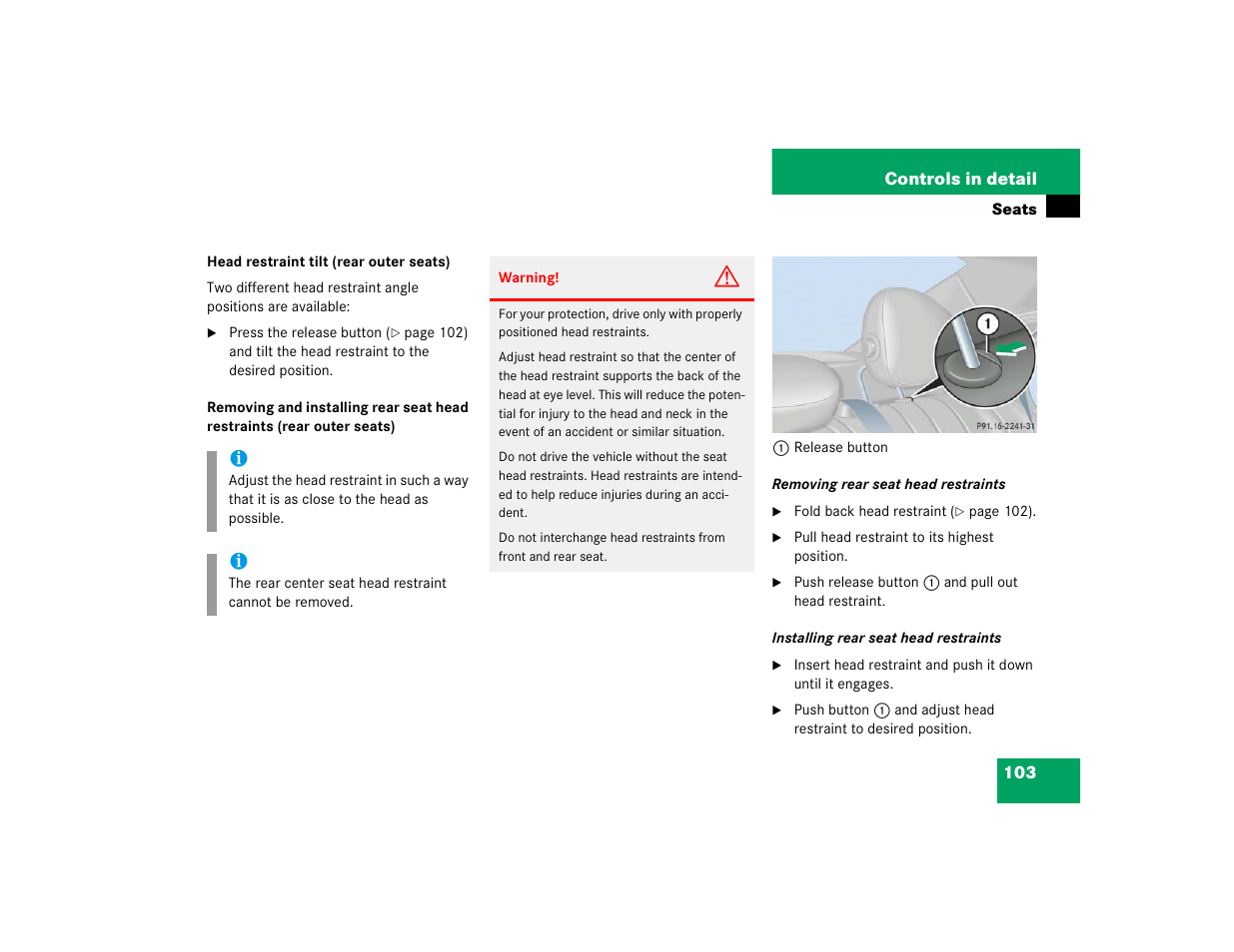 Mercedes-Benz pmn User Manual | Page 105 / 442