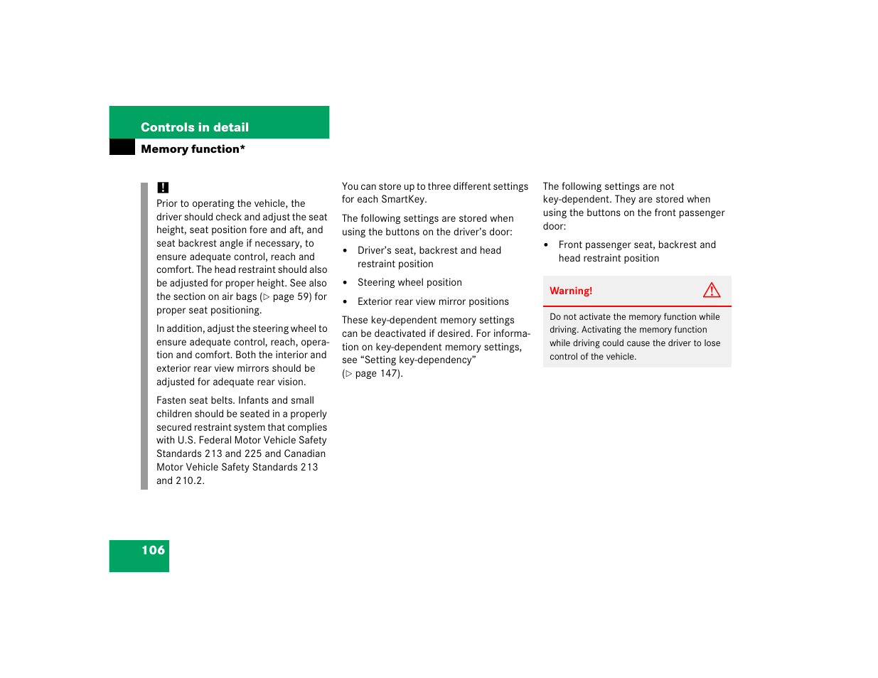 Mercedes-Benz pmn User Manual | Page 108 / 442