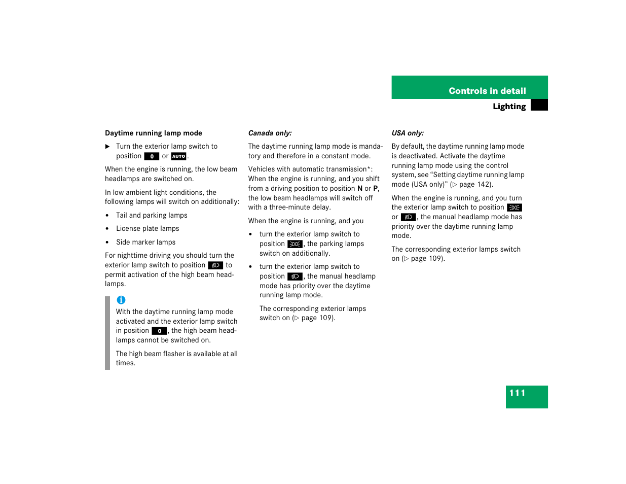 Mercedes-Benz pmn User Manual | Page 113 / 442