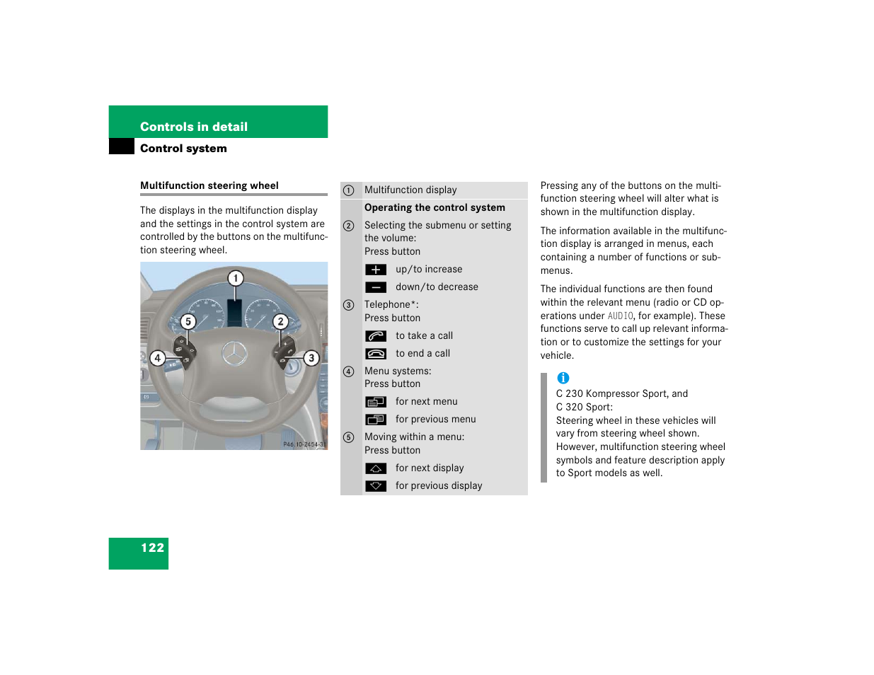 Mercedes-Benz pmn User Manual | Page 124 / 442