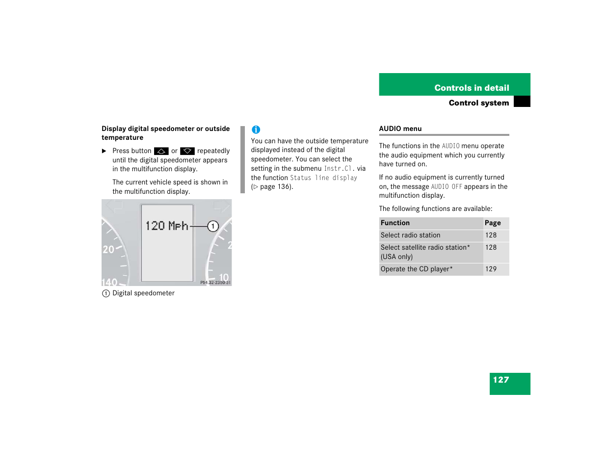 Mercedes-Benz pmn User Manual | Page 129 / 442