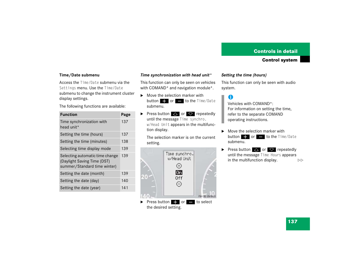 Mercedes-Benz pmn User Manual | Page 139 / 442