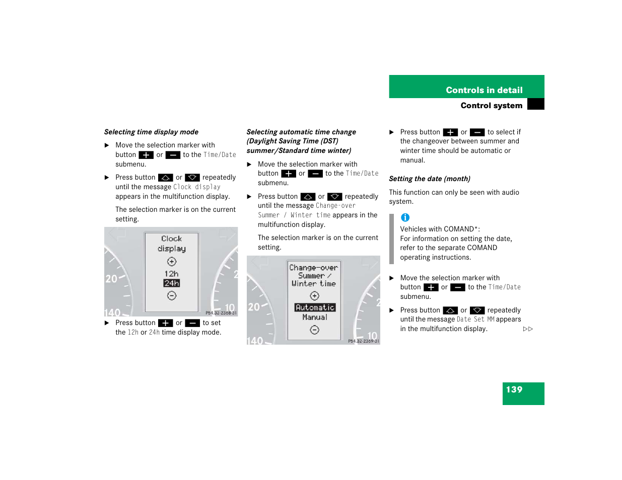 Mercedes-Benz pmn User Manual | Page 141 / 442