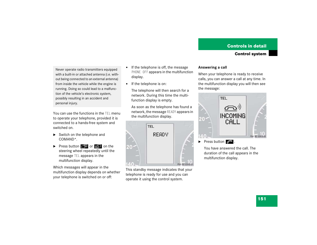 Mercedes-Benz pmn User Manual | Page 153 / 442