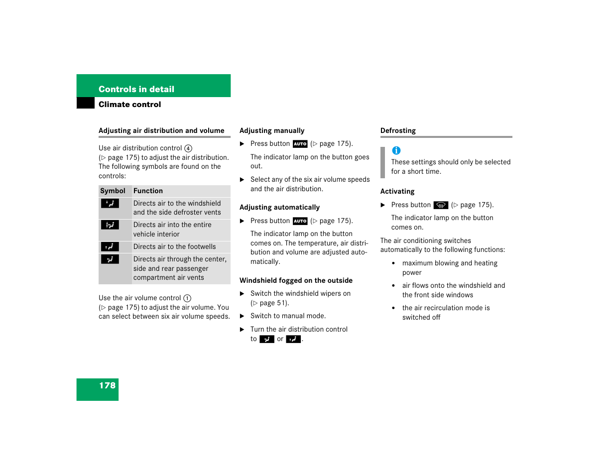 Mercedes-Benz pmn User Manual | Page 180 / 442