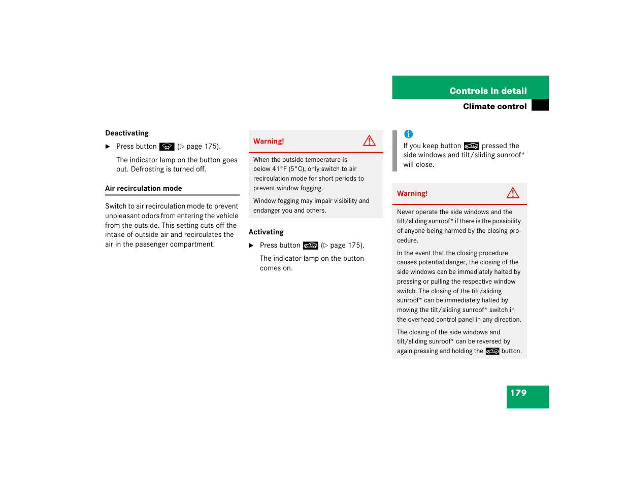 Mercedes-Benz pmn User Manual | Page 181 / 442