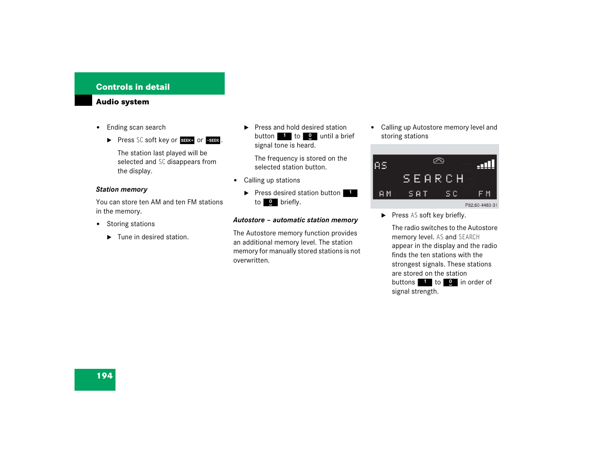 Mercedes-Benz pmn User Manual | Page 196 / 442