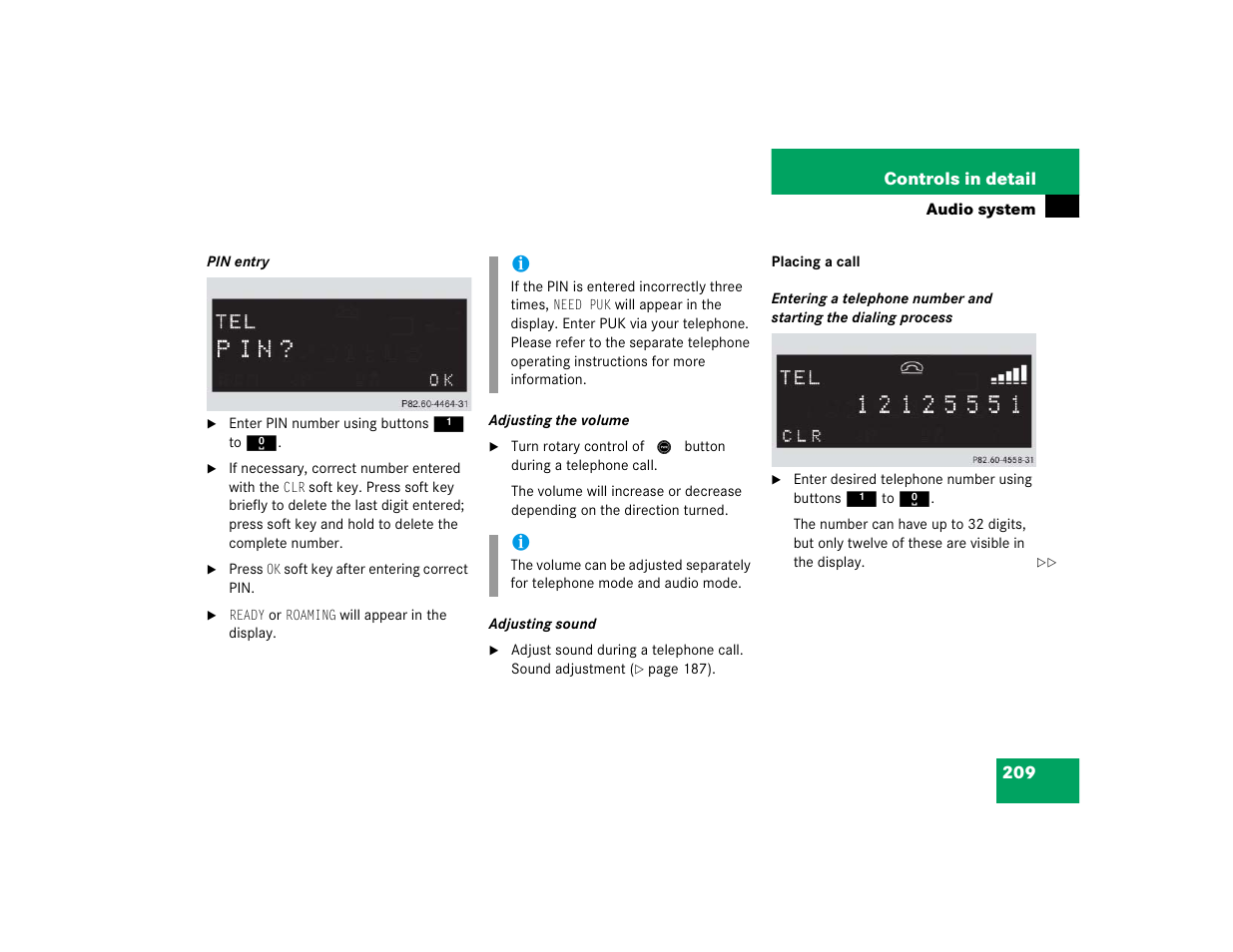 Mercedes-Benz pmn User Manual | Page 211 / 442