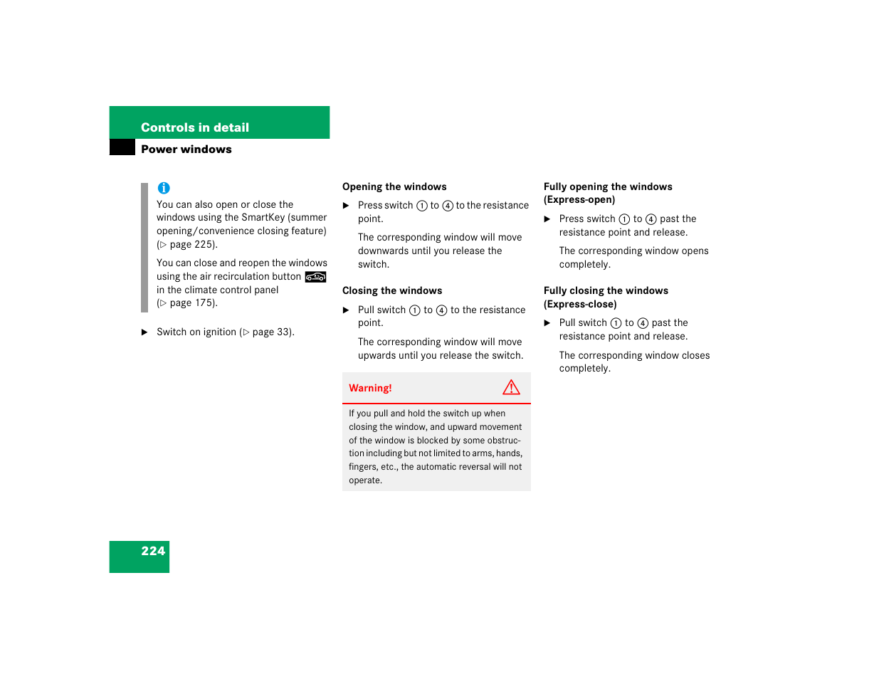 Mercedes-Benz pmn User Manual | Page 226 / 442
