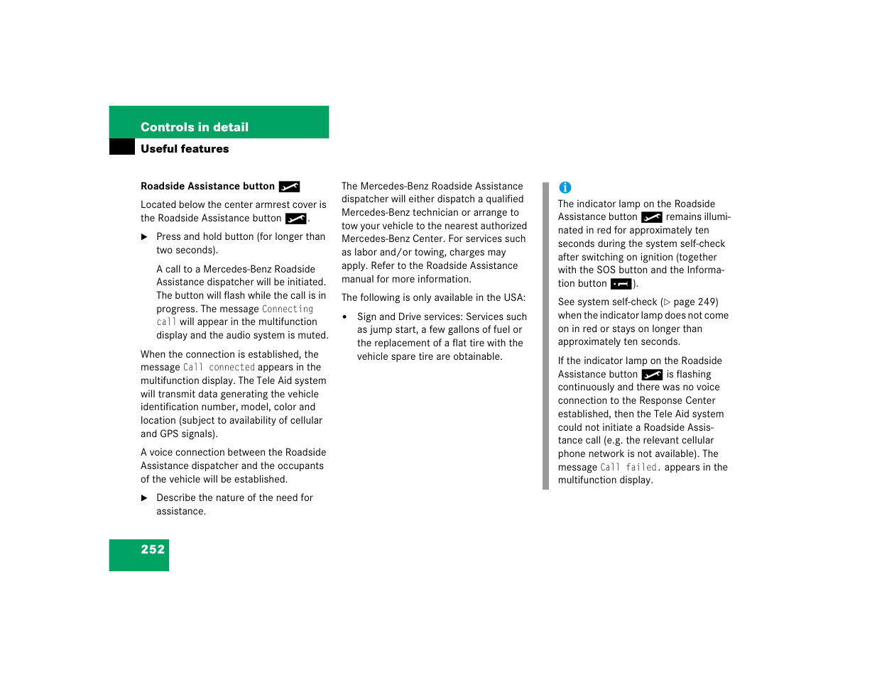 Mercedes-Benz pmn User Manual | Page 254 / 442