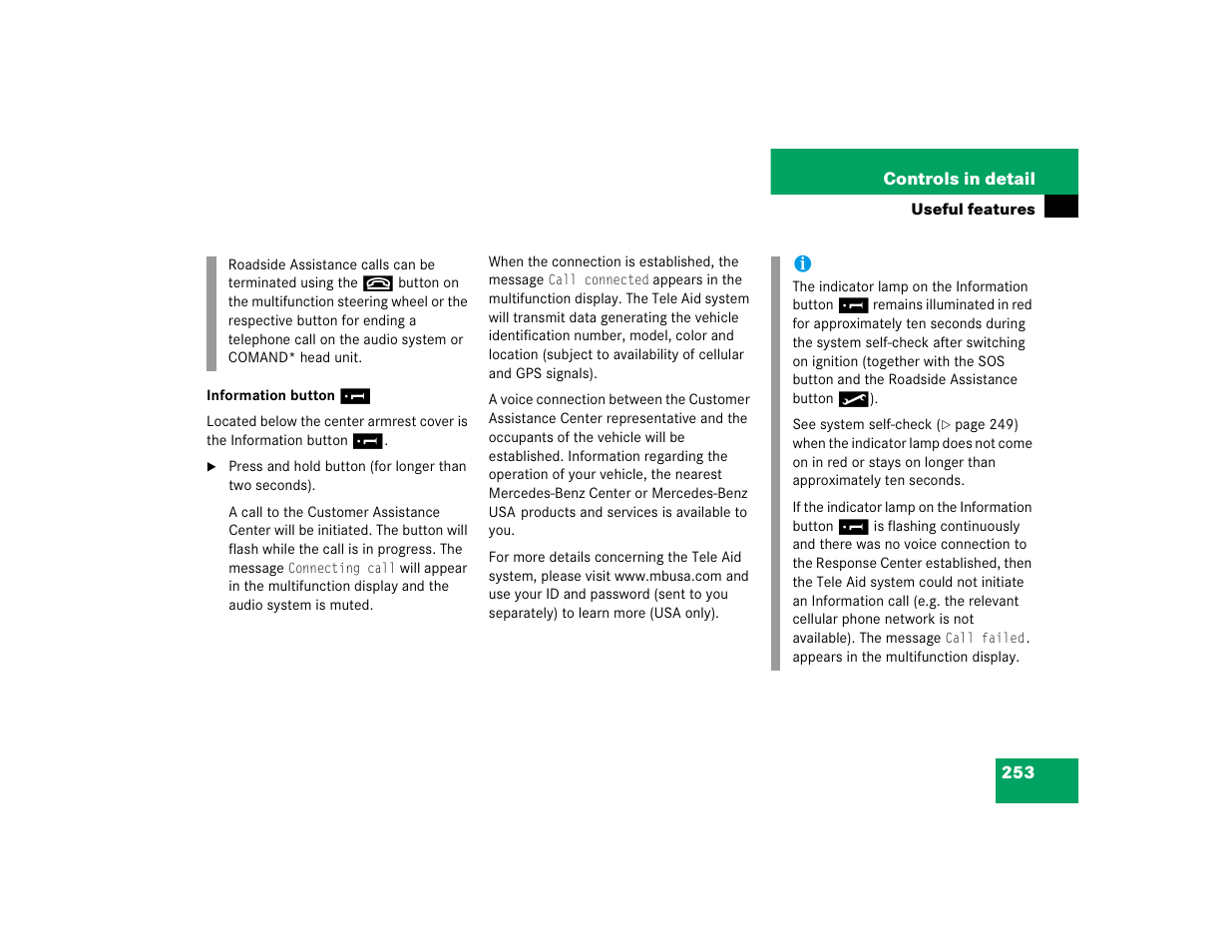 Mercedes-Benz pmn User Manual | Page 255 / 442