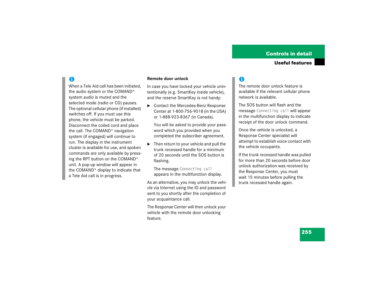 Mercedes-Benz pmn User Manual | Page 257 / 442