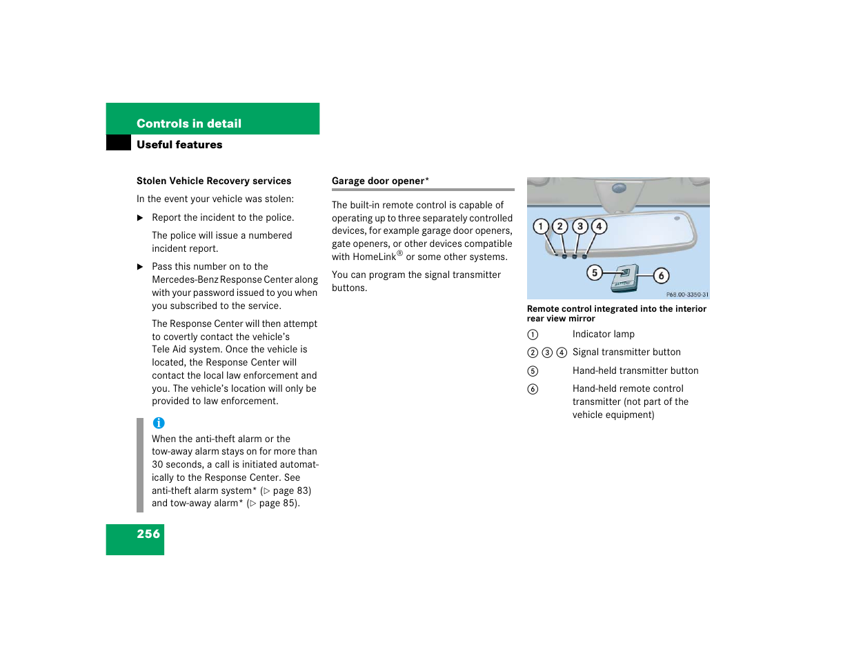 Mercedes-Benz pmn User Manual | Page 258 / 442
