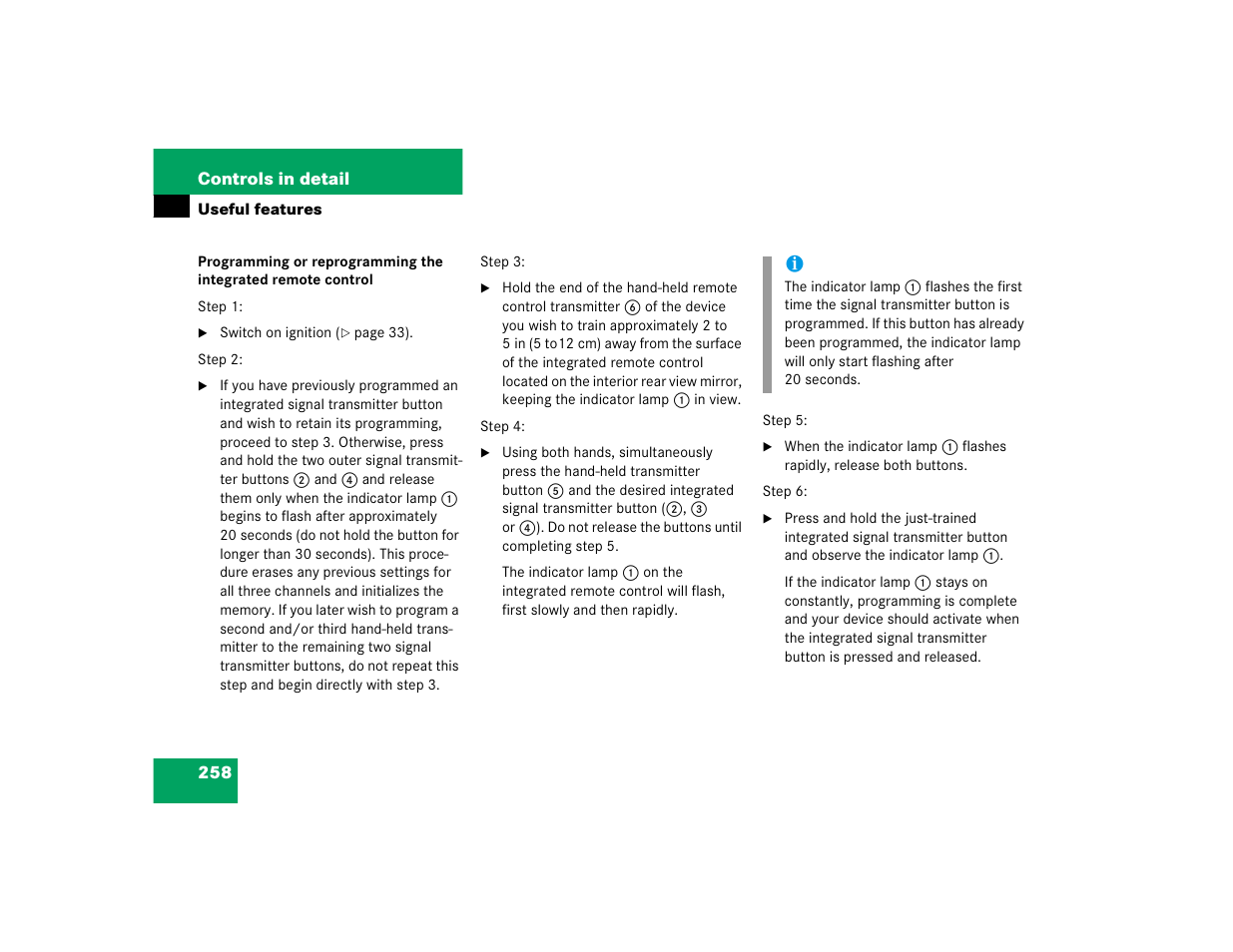 Mercedes-Benz pmn User Manual | Page 260 / 442