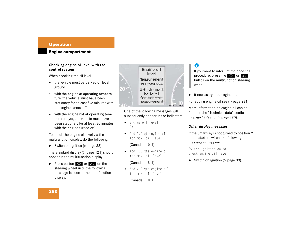 280 operation | Mercedes-Benz pmn User Manual | Page 282 / 442