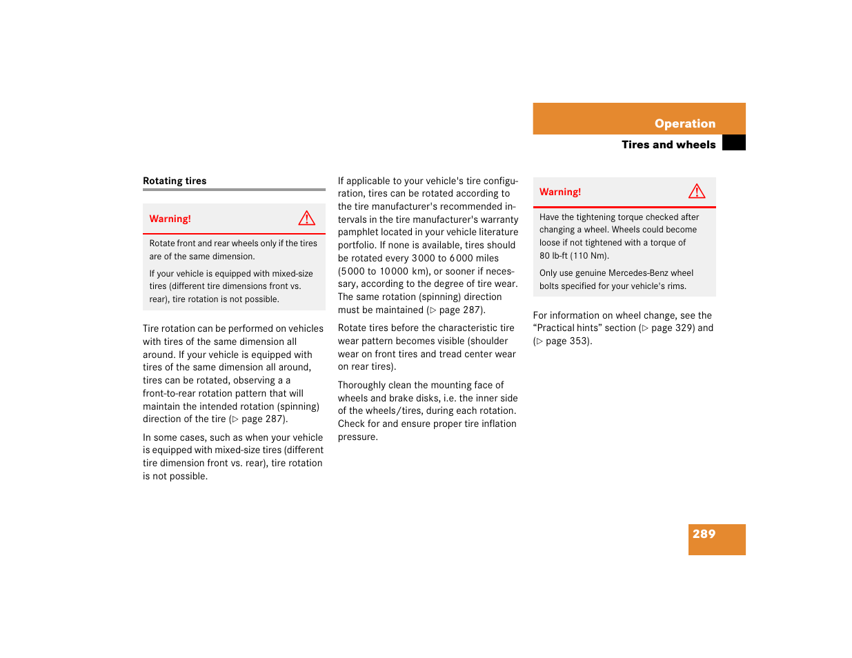 Mercedes-Benz pmn User Manual | Page 291 / 442