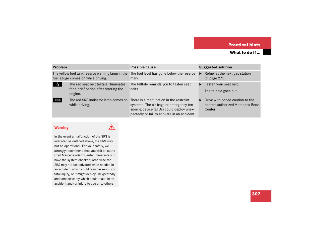 Mercedes-Benz pmn User Manual | Page 309 / 442