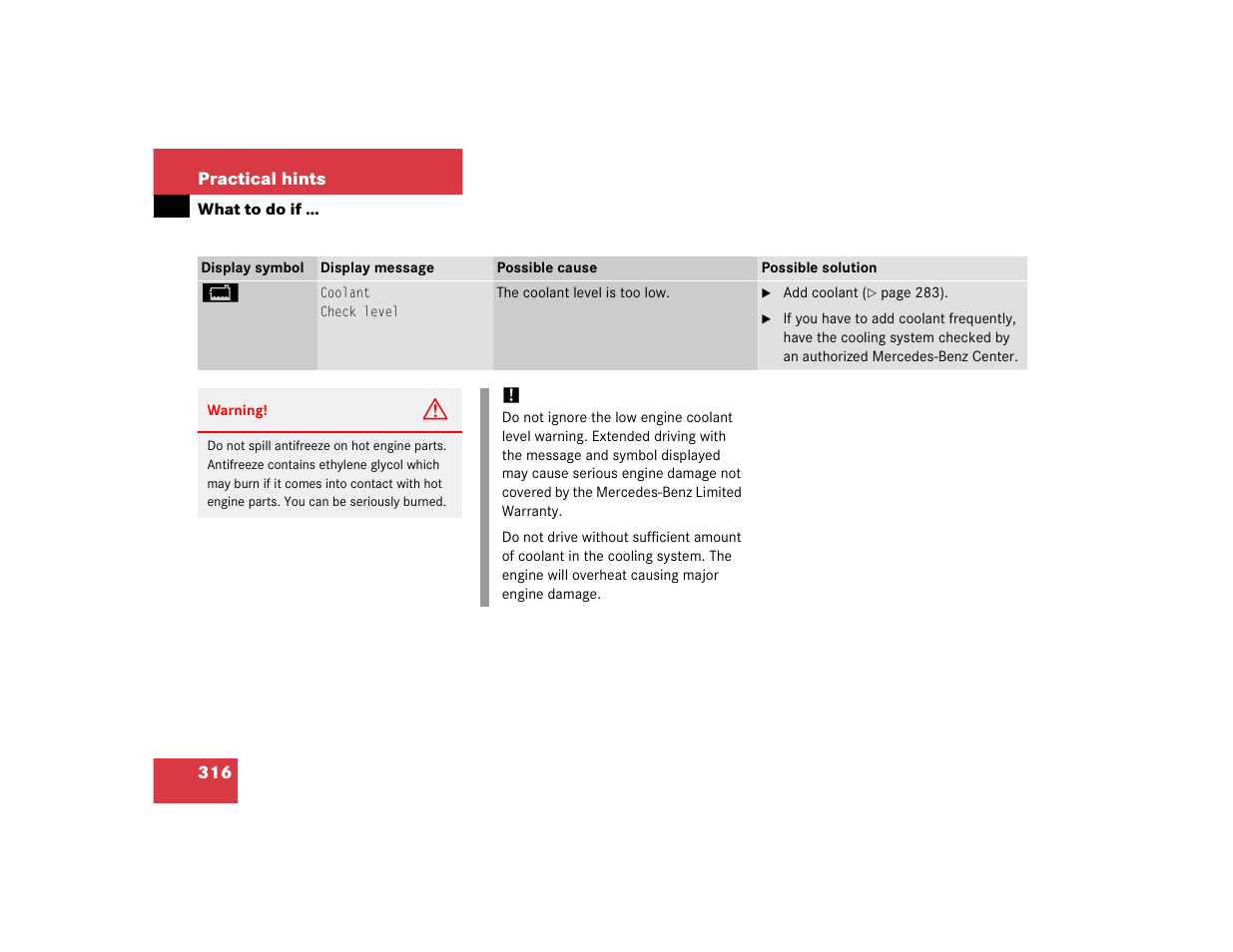 Mercedes-Benz pmn User Manual | Page 318 / 442