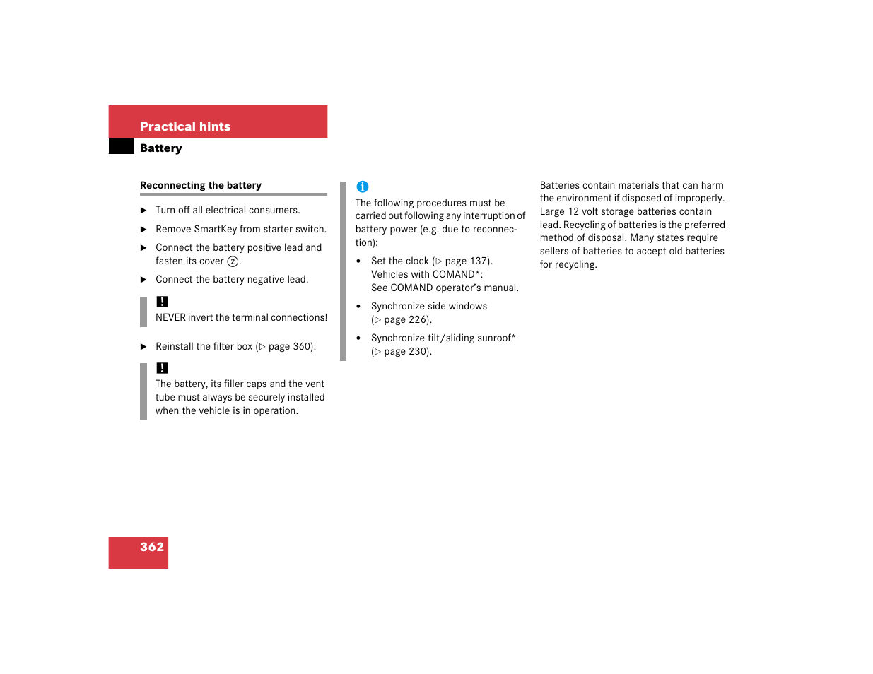 Mercedes-Benz pmn User Manual | Page 364 / 442