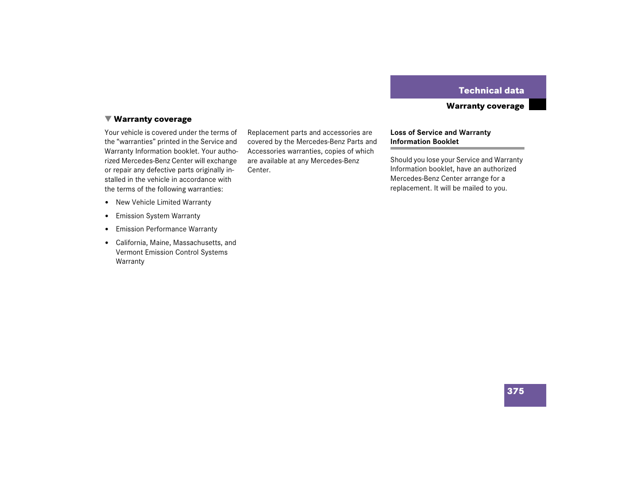 Mercedes-Benz pmn User Manual | Page 377 / 442